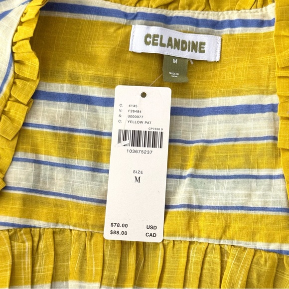 Anthropologie Celandine Copacabana Skirt Set Rio Stripe Size M NWT Resort Spring - Picture 13 of 13